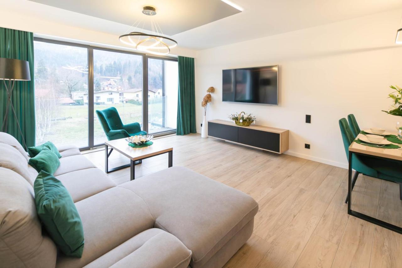 Apartament Marron 11 Z Sauna, Bawialnia I Widokiem Na Skrzyczne - Dream Apart ชเจอร์ค ภายนอก รูปภาพ
